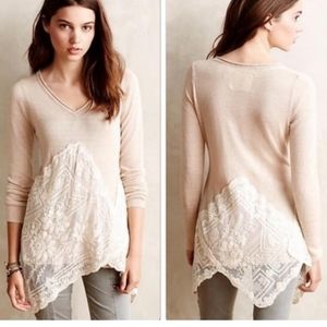 Anthropologie angel of the north alpinum sweater